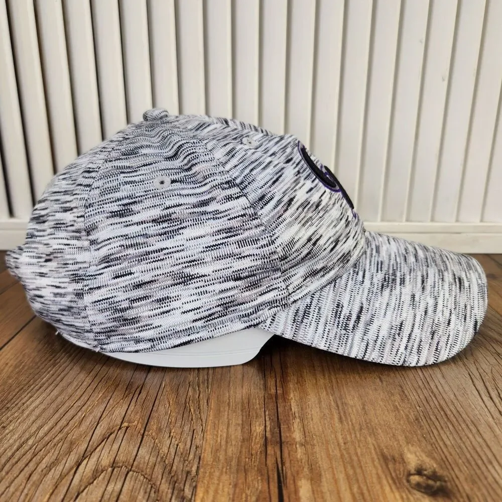 Colorado Rockies New Era 9twenty Space Dye Hat Cap Gray Purple MLB Baseball